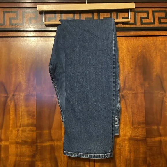 Wrangler Athletic fit blue jeans mens Size 32x32 in excellent condition - Picture 3 of 9